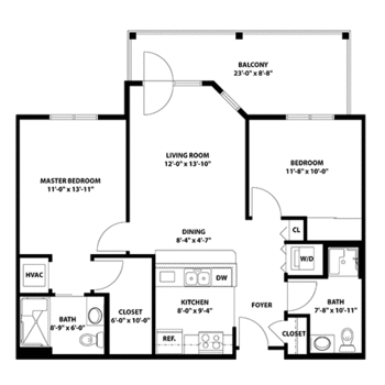 Floorplan of Immanuel Lutheran Communities, Assisted Living, Nursing Home, Independent Living, CCRC, Kalispell, MT 19