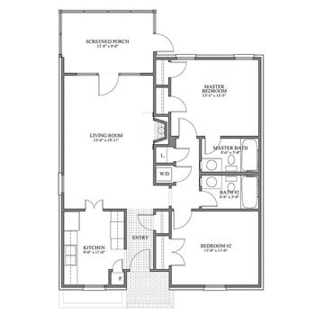 Floorplan of Springmoor Retirement Community, Assisted Living, Nursing Home, Independent Living, CCRC, Raleigh, NC 16