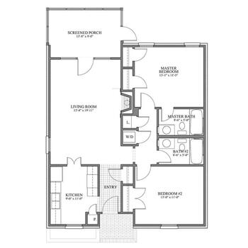 Floorplan of Springmoor Retirement Community, Assisted Living, Nursing Home, Independent Living, CCRC, Raleigh, NC 18