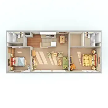 Floorplan of Carolina Village, Assisted Living, Nursing Home, Independent Living, CCRC, Hendersonville, NC 1