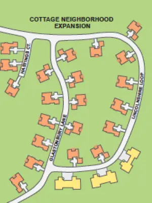 Campus Map of Deerfield, Assisted Living, Nursing Home, Independent Living, CCRC, Asheville, NC 3