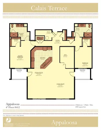 Floorplan of SearStone, Assisted Living, Nursing Home, Independent Living, CCRC, Cary, NC 3