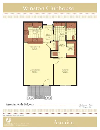 Floorplan of SearStone, Assisted Living, Nursing Home, Independent Living, CCRC, Cary, NC 4