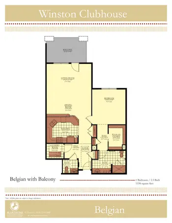 Floorplan of SearStone, Assisted Living, Nursing Home, Independent Living, CCRC, Cary, NC 6