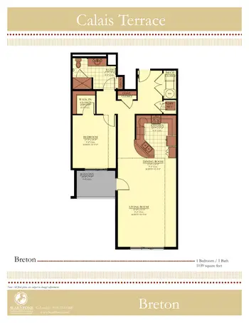 Floorplan of SearStone, Assisted Living, Nursing Home, Independent Living, CCRC, Cary, NC 8