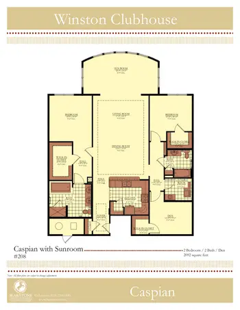 Floorplan of SearStone, Assisted Living, Nursing Home, Independent Living, CCRC, Cary, NC 17