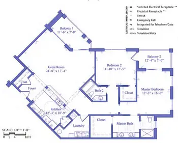Floorplan of Sharon Towers, Assisted Living, Nursing Home, Independent Living, CCRC, Charlotte, NC 18