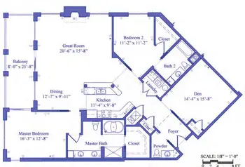 Floorplan of Sharon Towers, Assisted Living, Nursing Home, Independent Living, CCRC, Charlotte, NC 19