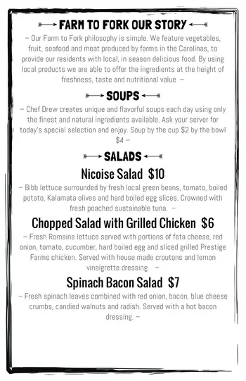 Dining menu of Sharon Towers, Assisted Living, Nursing Home, Independent Living, CCRC, Charlotte, NC 1