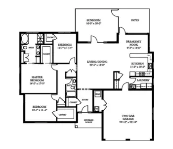 Floorplan of Well Spring, Assisted Living, Nursing Home, Independent Living, CCRC, Greensboro, NC 12