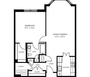 Floorplan of Well Spring, Assisted Living, Nursing Home, Independent Living, CCRC, Greensboro, NC 4