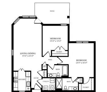 Floorplan of Well Spring, Assisted Living, Nursing Home, Independent Living, CCRC, Greensboro, NC 7