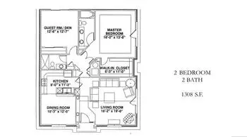 Floorplan of Windsor Point, Assisted Living, Nursing Home, Independent Living, CCRC, Fuquay Varina, NC 11