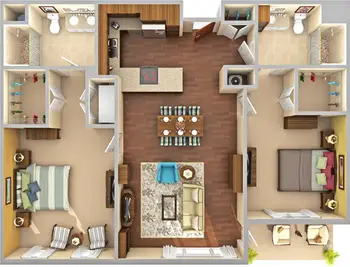 Floorplan of Aldersgate, Assisted Living, Nursing Home, Independent Living, CCRC, Charlotte, NC 7