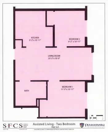 Floorplan of Pennybyrn at Maryfield, Assisted Living, Nursing Home, Independent Living, CCRC, High Point, NC 3