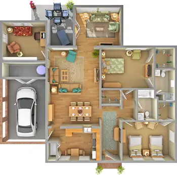Floorplan of Salemtowne, Assisted Living, Nursing Home, Independent Living, CCRC, Winston Salem, NC 7