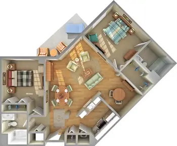 Floorplan of Salemtowne, Assisted Living, Nursing Home, Independent Living, CCRC, Winston Salem, NC 9