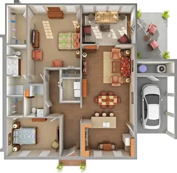Floorplan of Salemtowne, Assisted Living, Nursing Home, Independent Living, CCRC, Winston Salem, NC 19