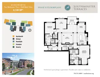 Floorplan of Southminster, Assisted Living, Nursing Home, Independent Living, CCRC, Charlotte, NC 7