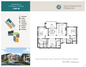 Floorplan of Southminster, Assisted Living, Nursing Home, Independent Living, CCRC, Charlotte, NC 9