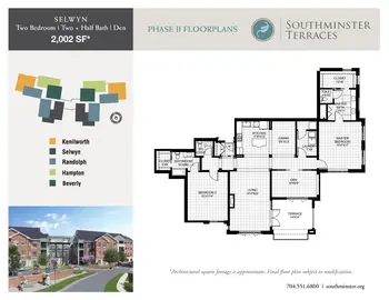Floorplan of Southminster, Assisted Living, Nursing Home, Independent Living, CCRC, Charlotte, NC 15