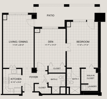 Floorplan of Southminster, Assisted Living, Nursing Home, Independent Living, CCRC, Charlotte, NC 17