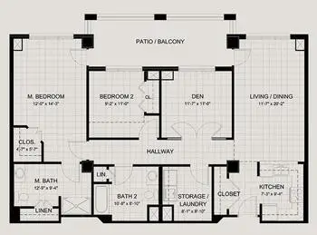 Floorplan of Southminster, Assisted Living, Nursing Home, Independent Living, CCRC, Charlotte, NC 19
