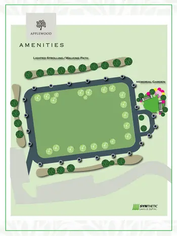 Campus Map of Applewood, Assisted Living, Nursing Home, Independent Living, CCRC, Freehold, NJ 2
