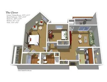 Floorplan of Allegria at the Fountains, Assisted Living, Nursing Home, Independent Living, CCRC, Atco, NJ 3