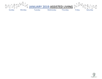 Activity Calendar of Hudson Hills, Assisted Living, Nursing Home, Independent Living, CCRC, North Bergen, NJ 2