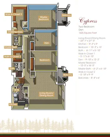 Floorplan of The Evergreens, Assisted Living, Nursing Home, Independent Living, CCRC, Moorestown, NJ 2