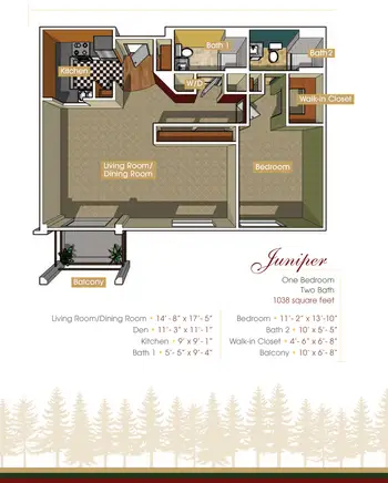 Floorplan of The Evergreens, Assisted Living, Nursing Home, Independent Living, CCRC, Moorestown, NJ 8