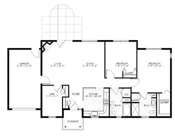 Floorplan of Friends Village at Woodstown, Assisted Living, Nursing Home, Independent Living, CCRC, Woodstown, NJ 4