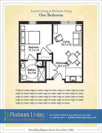Floorplan of Cadbury at Cherry Hill, Assisted Living, Nursing Home, Independent Living, CCRC, Cherry Hill, NJ 2