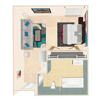 Floorplan of Pines At Whiting, Assisted Living, Nursing Home, Independent Living, CCRC, Whiting, NJ 1