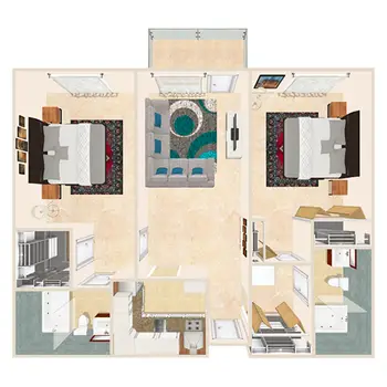 Floorplan of Pines At Whiting, Assisted Living, Nursing Home, Independent Living, CCRC, Whiting, NJ 11