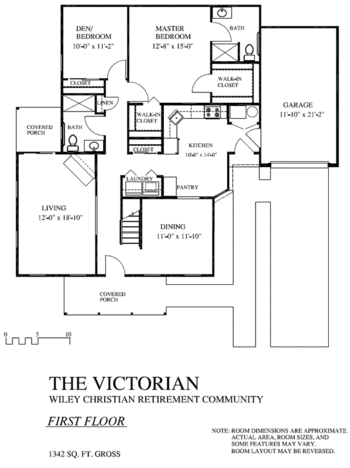 Floorplan of Wiley Christian Retirement Community, Assisted Living, Nursing Home, Independent Living, CCRC, Marlton, NJ 1