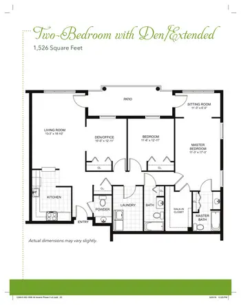 Floorplan of Laurel Circle, Assisted Living, Nursing Home, Independent Living, CCRC, Bridgewater, NJ 10