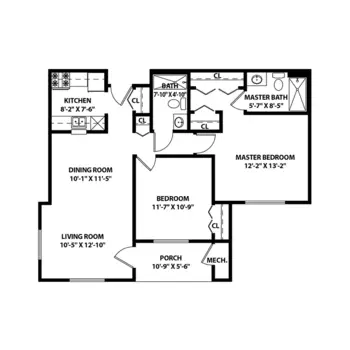 Floorplan of Harrogate, Assisted Living, Nursing Home, Independent Living, CCRC, Lakewood, NJ 1
