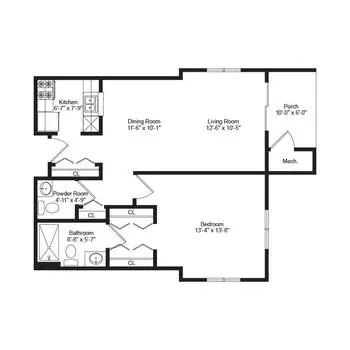 Floorplan of Harrogate, Assisted Living, Nursing Home, Independent Living, CCRC, Lakewood, NJ 4