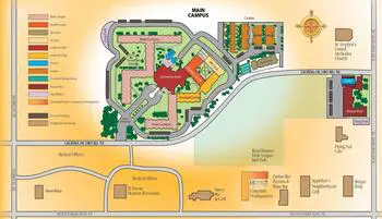 Campus Map of La Vida Llena, Assisted Living, Nursing Home, Independent Living, CCRC, Albuquerque, NM 1