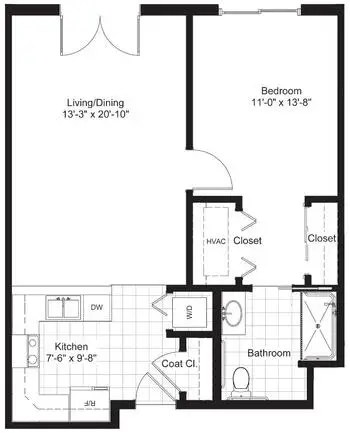 Floorplan of La Vida Llena, Assisted Living, Nursing Home, Independent Living, CCRC, Albuquerque, NM 10