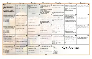 Activity Calendar of Jewish Senior Life, Assisted Living, Nursing Home, Independent Living, CCRC, Rochester, NY 3