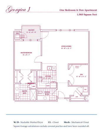 Floorplan of Peconic Landing, Assisted Living, Nursing Home, Independent Living, CCRC, Greenport, NY 5