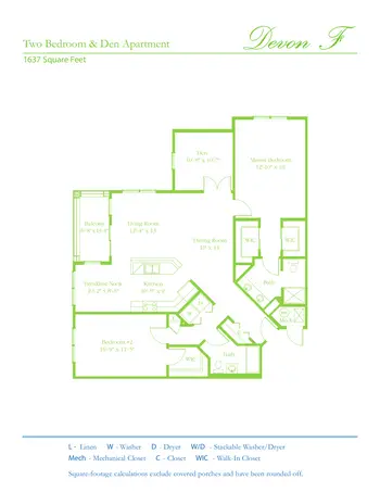 Floorplan of Peconic Landing, Assisted Living, Nursing Home, Independent Living, CCRC, Greenport, NY 14