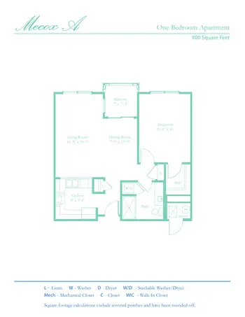 Floorplan of Peconic Landing, Assisted Living, Nursing Home, Independent Living, CCRC, Greenport, NY 19