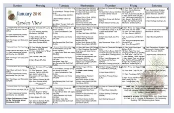 Activity Calendar of Woodland Pond at New Paltz, Assisted Living, Nursing Home, Independent Living, CCRC, New Paltz, NY 4