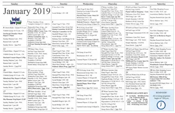 Activity Calendar of Woodland Pond at New Paltz, Assisted Living, Nursing Home, Independent Living, CCRC, New Paltz, NY 6