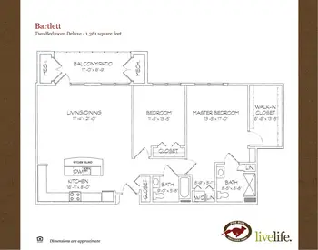 Floorplan of Fox Run Orchard Park, Assisted Living, Nursing Home, Independent Living, CCRC, Orchard Park, NY 3