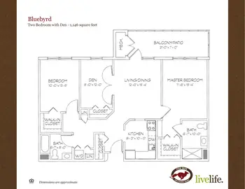 Floorplan of Fox Run Orchard Park, Assisted Living, Nursing Home, Independent Living, CCRC, Orchard Park, NY 7